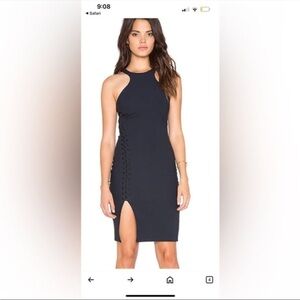 Elizabeth and James Keaton Navy Dress – Size 0